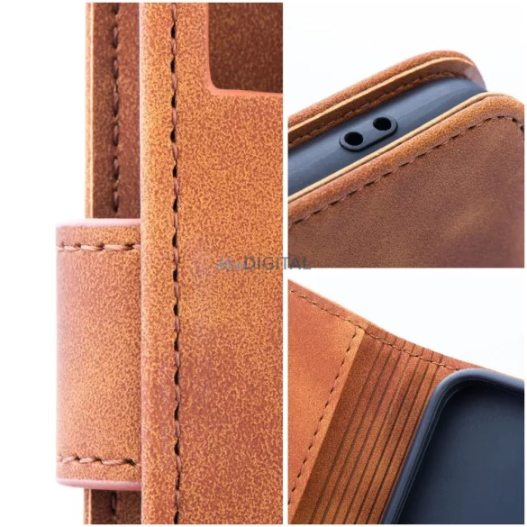 TENDER könyvtok Xiaomi Redmi A5 - barna