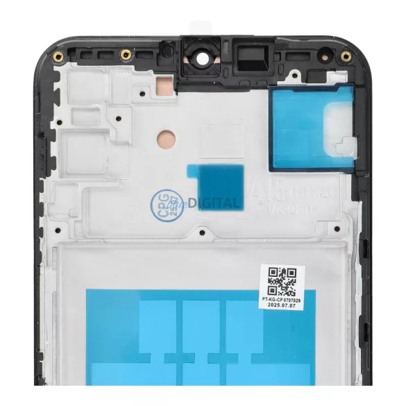 LCD kijelző SAMSUNG A15 OEM-hez keret nélkül - ALKATRÉSZ!