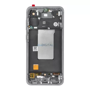 LCD kijelző SAMSUNG A56 5G INCELL készülékhez kerettel - ALKATRÉSZ!