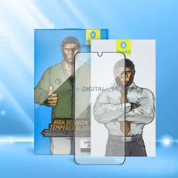   BlueO Mr. Monkey Glass Strong HD edzett üveg fekete szegéllyel iPhone 17
