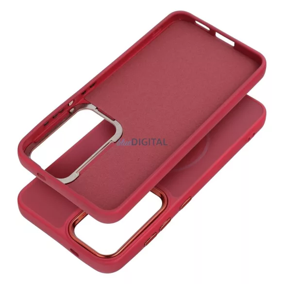 FRAME MagSafe-kompatibilis tok Samsung Galaxy A07 4G - élénk rózsaszín
