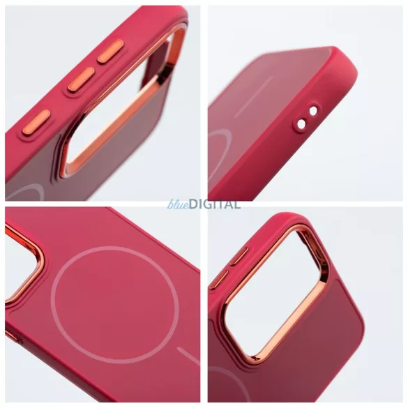 FRAME MagSafe-kompatibilis tok Samsung Galaxy A07 4G - élénk rózsaszín