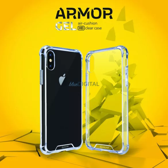 Roar Armor Jelly tok iPhone 17 Pro - átlátszó