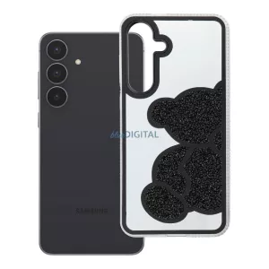 TEDDY BEAR tok Samsung Galaxy S25 FE - fekete