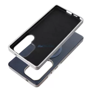 GENTLEMAN MagSafe-kompatibilis tok Samsung Galaxy S25 FE - tengerészkék