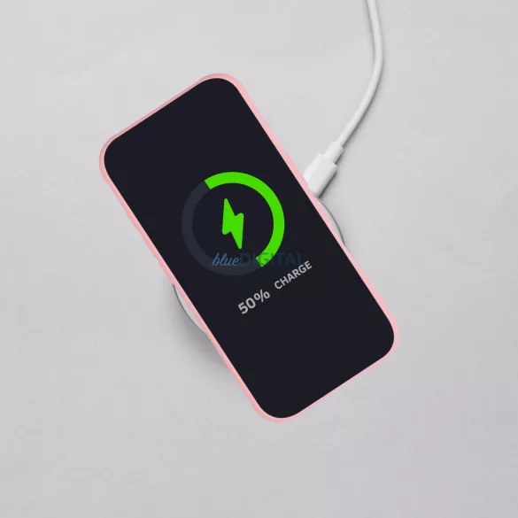 FULL MATTE MAG COVER tok kompatibilis MagSafe a SAMSUNG S25 FE számára jasny różowy