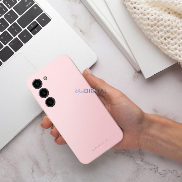 Roar Cloud Skin tok Samsung Galaxy S25 FE - halvány rózsaszín