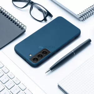 SILICONE tok Samsung Galaxy S25 FE - kék