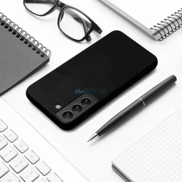 SILICONE 2mm tok Samsung Galaxy S25 FE - fekete