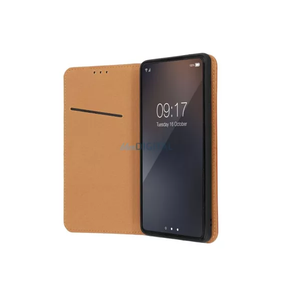 SMART PRO könyvtok Xiaomi Redmi 15C 4G - barna