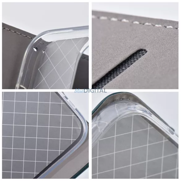 SMART MAGNETO könyvtok Xiaomi Redmi 15C 4G - sötétzöld