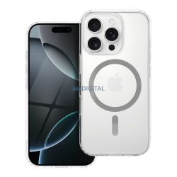   Drop Glue Colorful Ring MagSafe-kompatibilis tok iPhone 17 Pro Max - szürke