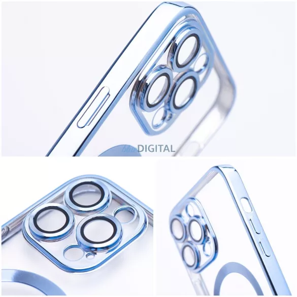ELECTRO MAG COVER tok kompatibilis MagSafe a XIAOMI Redmi 15C számára kék