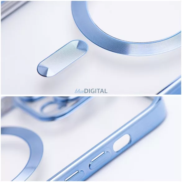ELECTRO MAG COVER tok kompatibilis MagSafe a XIAOMI Redmi 15C számára kék
