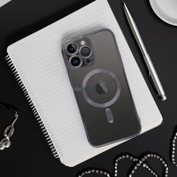 ELECTRO MAG COVER tok kompatibilis MagSafe a XIAOMI Redmi 15C számára fekete