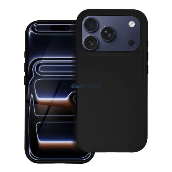 ROAR tok RAINBOW BUMPER kompatibilis a MagSafe készülékkel IPHONE 15 fekete