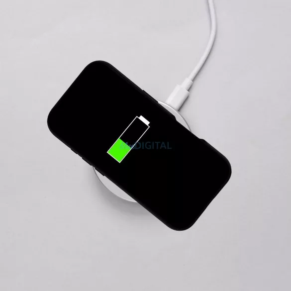 ROAR tok RAINBOW BUMPER kompatibilis a MagSafe készülékkel az IPHONE 15 Pro-hoz fekete