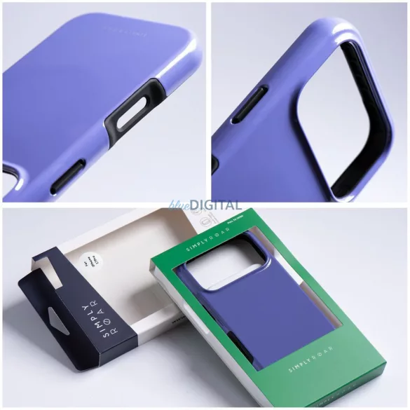 ROAR tok RAINBOW BUMPER kompatibilis a MagSafe készülékkel az IPHONE 17 Pro lila színű telefonhoz
