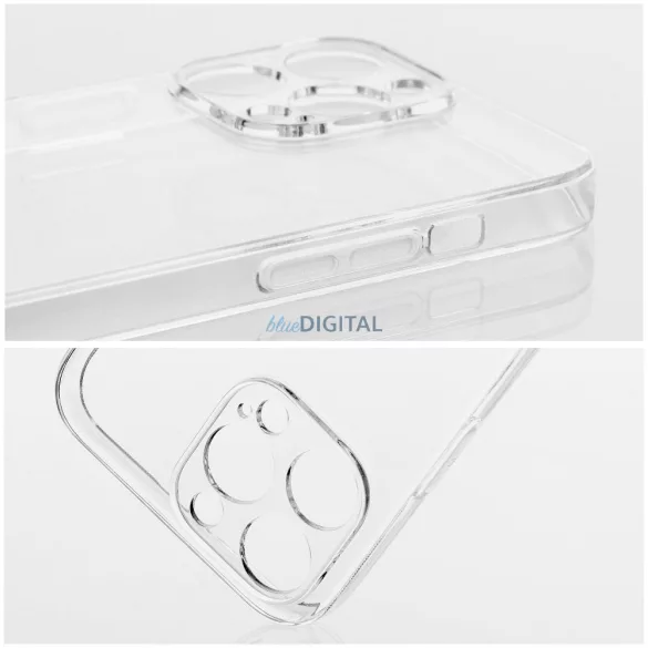 CLEAR tok 2 mm a MOTOROLA G86-hoz kompatibilis a MagSafe (kamera védelem) átlátszó