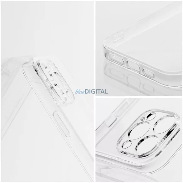 CLEAR tok 2 mm a REALME 14X / V60 PRO-hoz, kompatibilis a MagSafe (kamera védelme) átlátszó