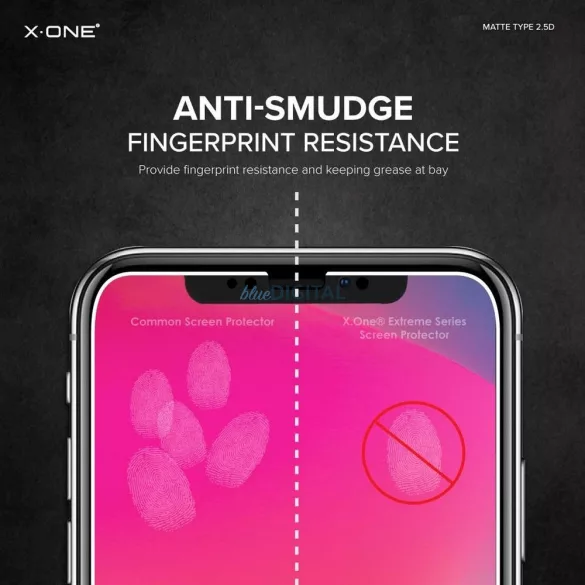 X-ONE Full Cover Extra erős kristálytiszta - iPhone 17 Airhez edzett üveg 9H
