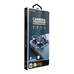   X-ONE Sapphire Camera Armor Pro - iPhone 17 Pro készülékhez - ezüst