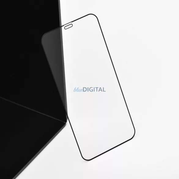 5D Full Glue edzett üveg - a Motorola G86 / G86 Power készülékhez fekete