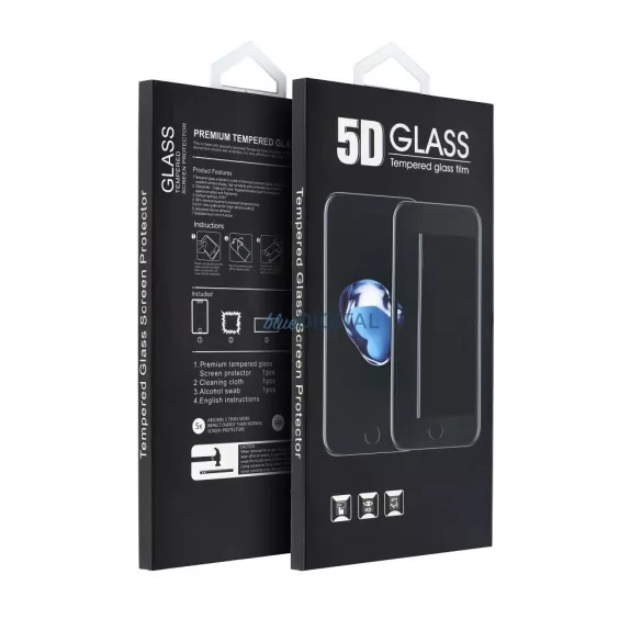 5D teljes felületű ragasztott edzett üveg – Xiaomi 15T / 15T Pro készülékekhez