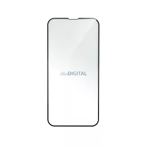 5D Full Glue edzett üveg - a Honor 400 Smart 5G / 400 Smart 4G / X7d 4G számára fekete