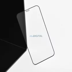   5D Full Glue edzett üveg - a Xiaomi Redmi 15 5G fekete számára