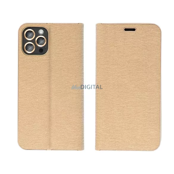LUNA GOLD könyvtok Xiaomi Redmi 15C 4G - arany színű