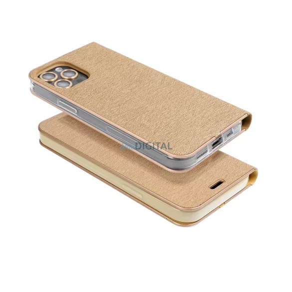 LUNA GOLD könyvtok Xiaomi Redmi 15C 4G - arany színű