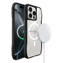   ROAR tok SLIM DEFENDER kompatibilis a MagSafe készülékkel az IPHONE 15 Pro számára fekete színű