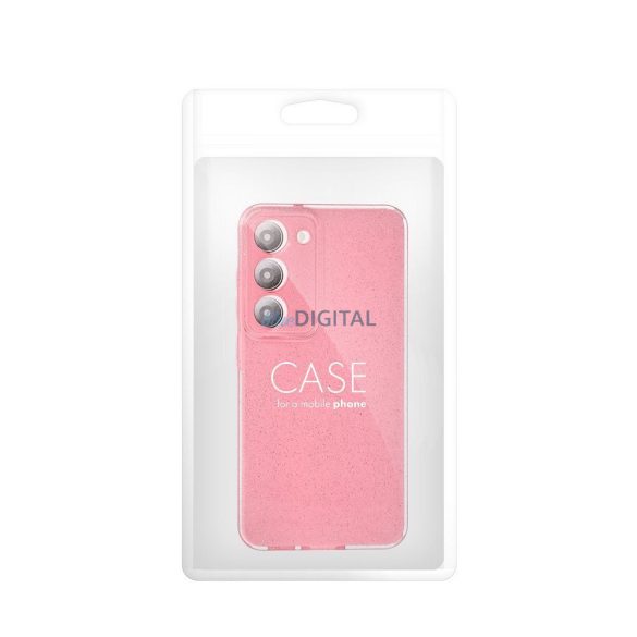 CLEAR CASE 2mm BLINK tok Samsung Galaxy A17 4G/5G - rózsaszín