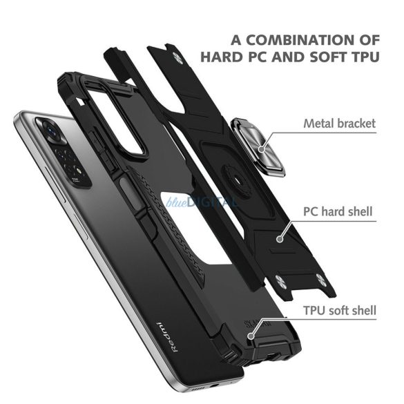 NITRO tok Samsung Galaxy A17 4G/5G - fekete