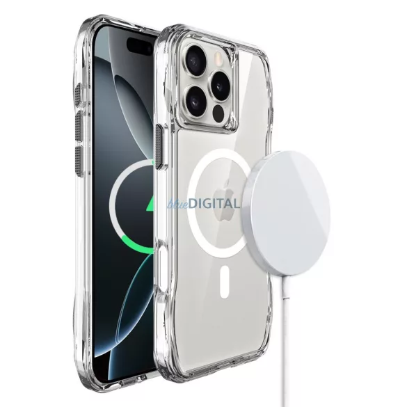 ROAR tok SLIM DEFENDER kompatibilis MagSafe az IPHONE 15 Pro átlátszóhoz