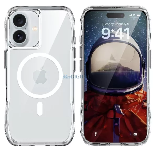 ROAR tok SLIM DEFENDER kompatibilis MagSafe az IPHONE 15 Pro Max átlátszóhoz