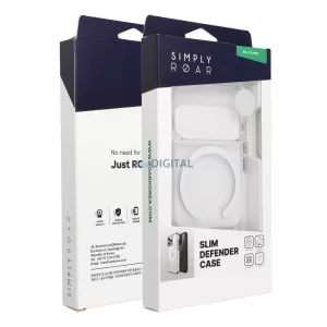 ROAR tok SLIM DEFENDER kompatibilis MagSafe az IPHONE 16 átlátszó számára