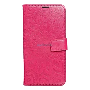MEZZO Könyv tok MOTOROLA G06 mandala magenta