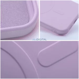 SILICONE MAG COVER tok, MagSafe-kompatibilis, SAMSUNG S26, rózsaszín