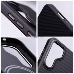   Carbon Elite MagCover, MagSafe-kompatibilis, SAMSUNG S26, fekete