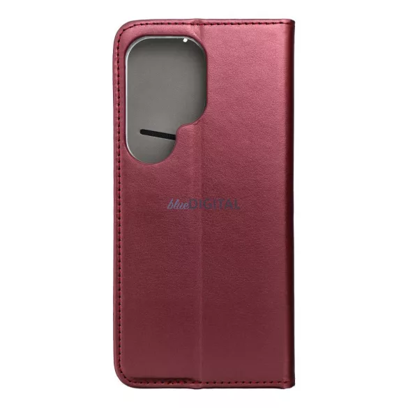 SMART MAGNETO könyvtartó a SAMSUNG S26 Ultra készülékhez, bordó színben