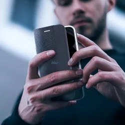  SENSITIVE könyvtartó a SAMSUNG S26 Ultra készülékhez, fekete