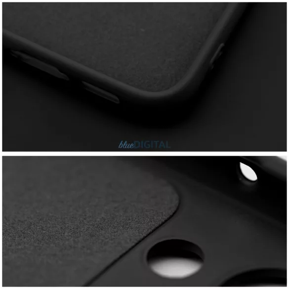 SILICONE tok Samsung Galaxy S25 FE - fekete