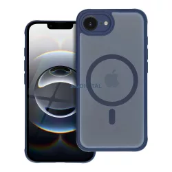   FULL MATTE MAG COVER tok kompatibilis a MagSafe tokkal az IPHONE 15-hez kék