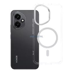   Tok Honor 400-hoz Frame Átlátszó Hybrid Mag Hátlap MagSafe-kompatibilis átlátszó