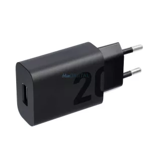 MOTOROLA eredeti Type-C 20 W-os töltő, MC202L, fekete, nagykereskedelmi csomagolásban