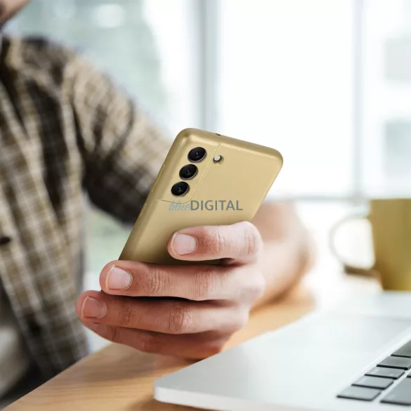 METALLIC tok SAMSUNG S26 Plus készülékhez, arany színben