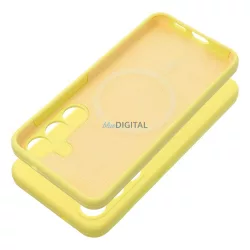   SILICONE 2 mm-es tok SAMSUNG S26, MagSafe-kompatibilis, citromszínű