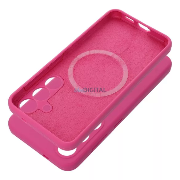 SILICONE 2 mm-es tok SAMSUNG S26, MagSafe-kompatibilis, rózsaszín